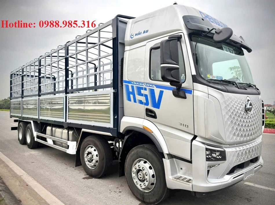 Xe tải thùng 4 chân Chenglong H5V 8X4 310hp